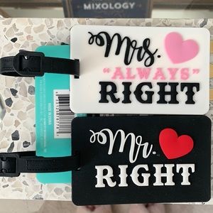 Newly Wedded Luggage Tags